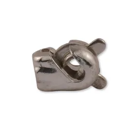 9ct White Gold - Brooch Roller Catch