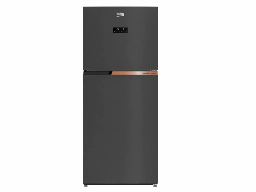 Beko Top Freezer 340L Fridge (Dark Inox Color)