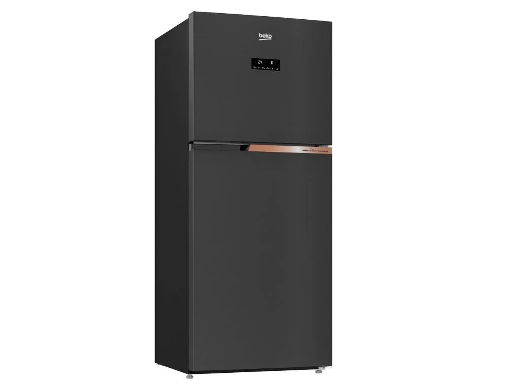 Beko Top Freezer 340L Fridge (Dark Inox Color)