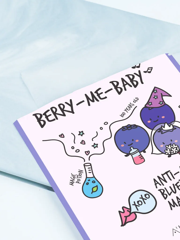 Berry-Me-Baby Anti-aging Blueberry Mask (10 Sheets)