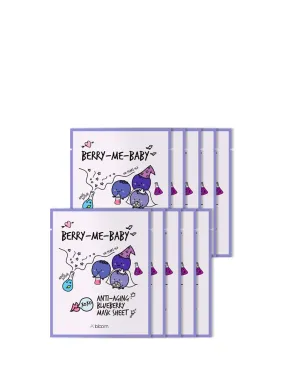 Berry-Me-Baby Anti-aging Blueberry Mask (10 Sheets)