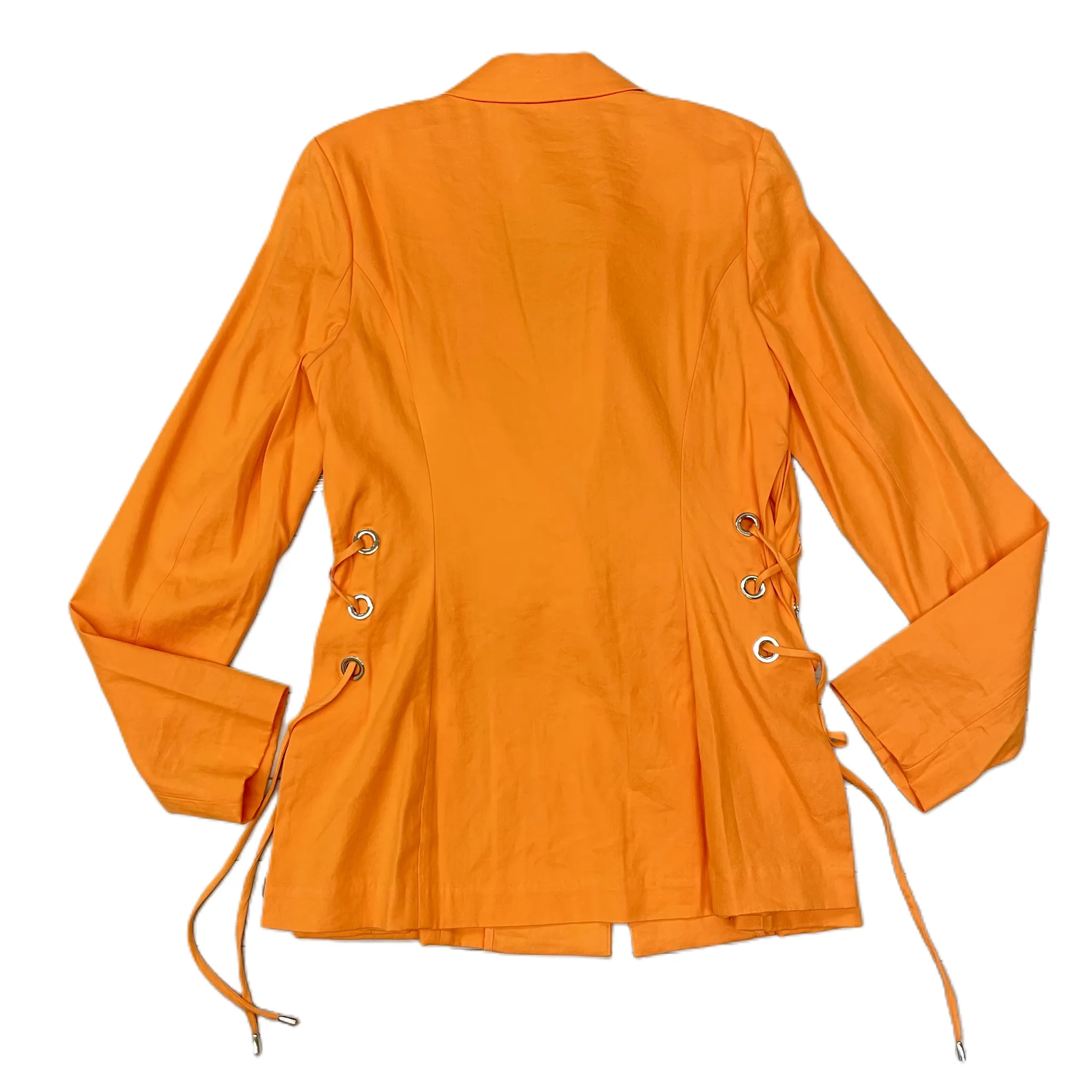 Blazer Designer By Ramy Brook In Orange, Size: M