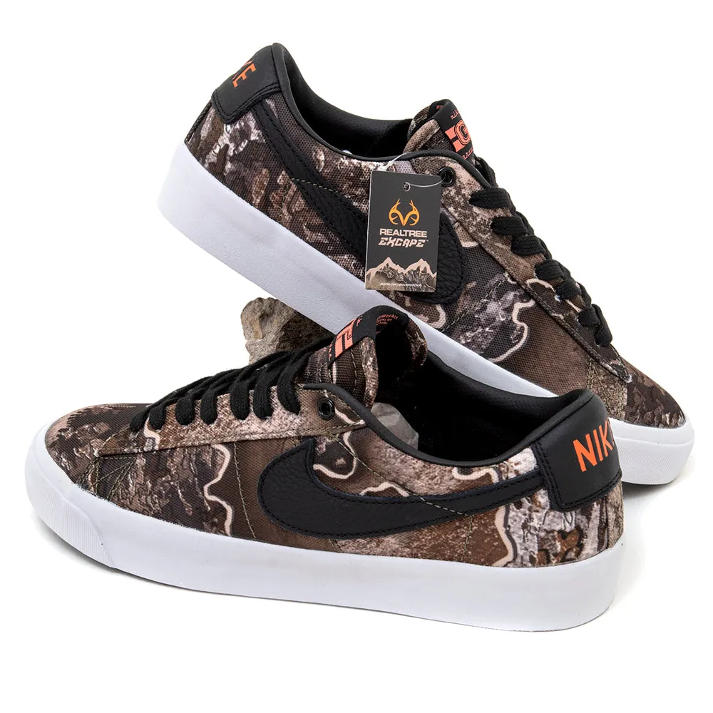 Blazer Low GT PRM - Real Tree (Black / Safety Orange - Black) (S )