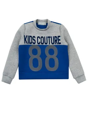 Boys Sporty Colorblock Sweatshirt by Kids Couture