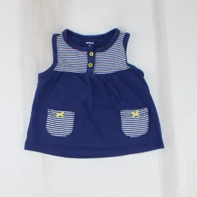 CARTERS NAVY TOP 9M EUC