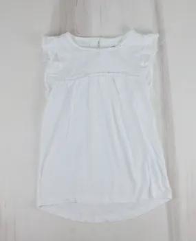 CARTERS WHITE TOP 8Y EUC