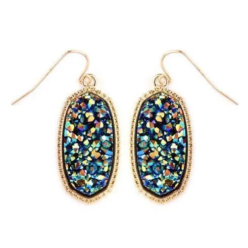 Druzy   Stone Earrings