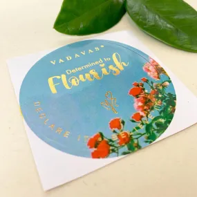 Flourish Sticker