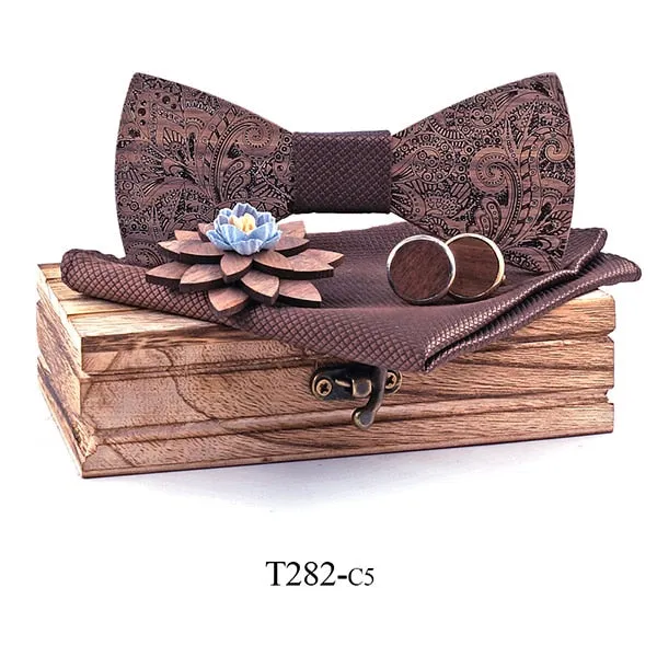 Fortitude Wooden Bow Tie