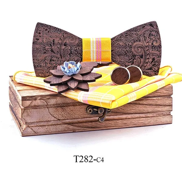 Fortitude Wooden Bow Tie