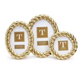 Gilded Rope Photo Frame