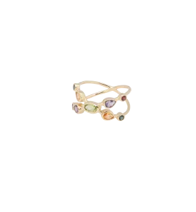 Kaleidoscope X Ring 14K