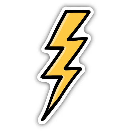 Lightning Bolt Vinyl Sticker Decal