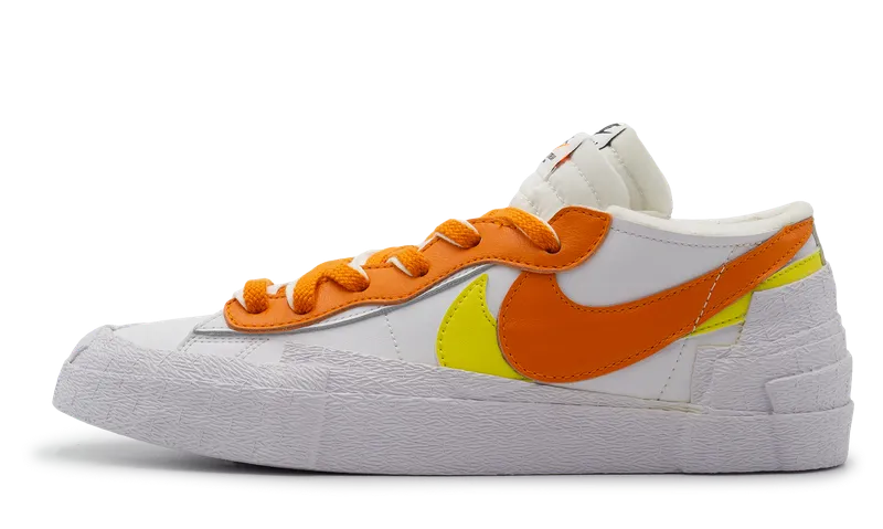 Nike Blazer Low x Sacai White Magma Orange (DD1877-100) Men Size 6-13