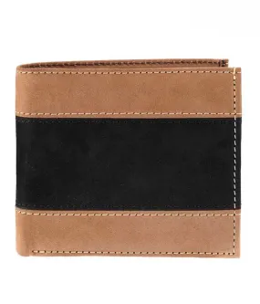 Nubuck Dual Edge Wallet For Men