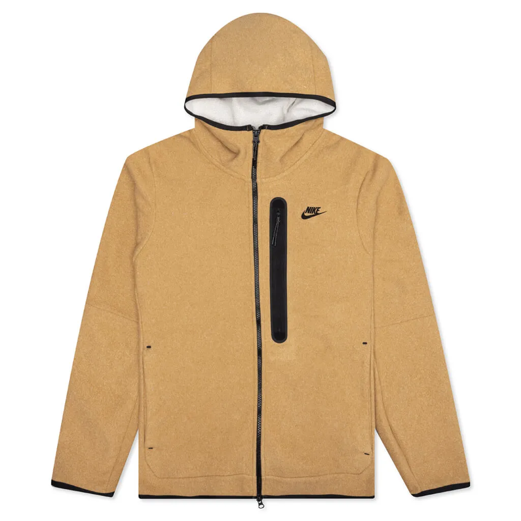 Sportswear Tech Fleece Full-Zip Winterized Hoodie - Elemental Gold/Black