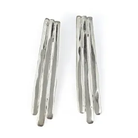 Sterling Silver Long Fringe Posts